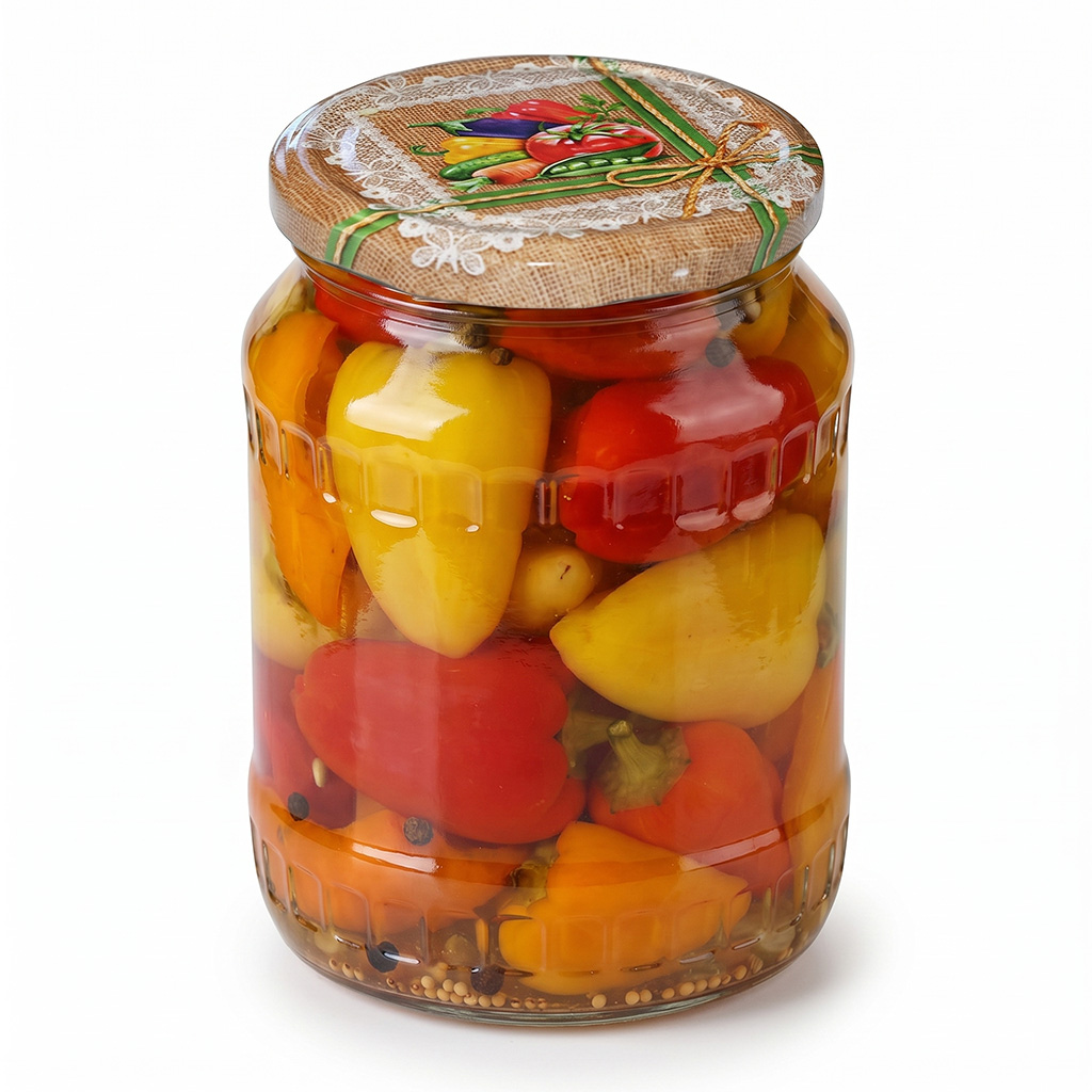 Befőző kupak TO 82 üveghez - RTS - Zöldség 4 - 700 db - teljes doboz