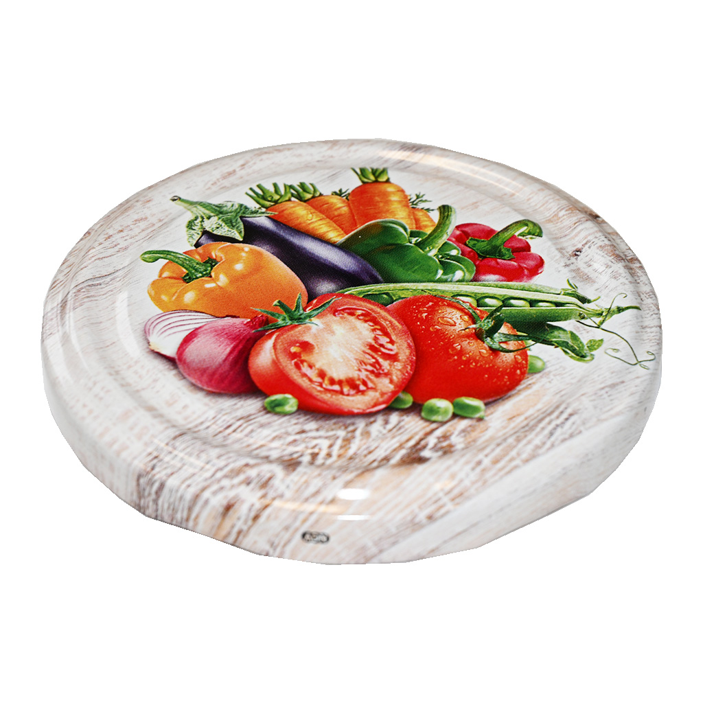 Befőző kupak TO 82 üveghez - RTS - Zöldség 6 - 700 db - teljes doboz