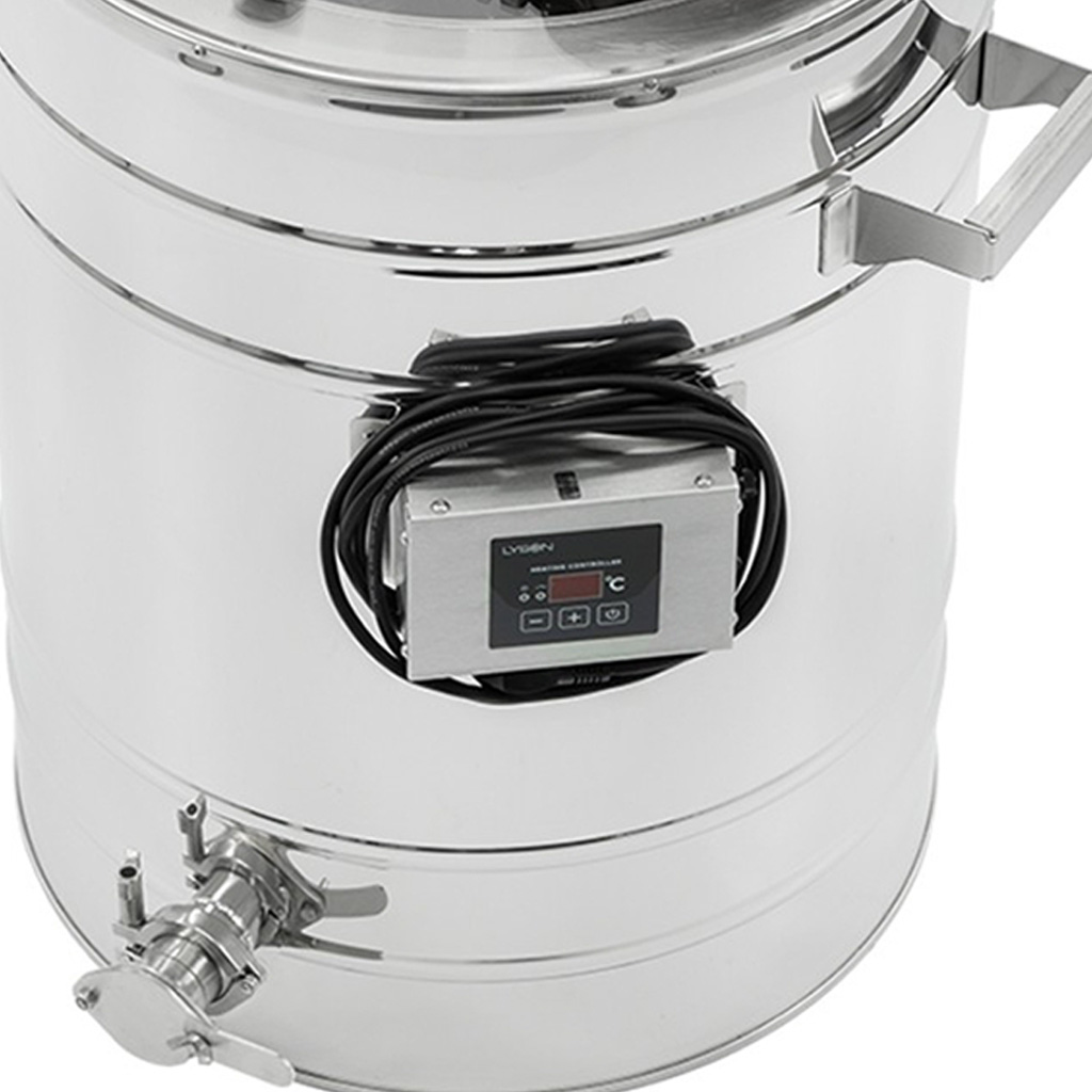 Mézpasztőröző berendezés fűtéssel Lysoń 400 V, 50 l - automata