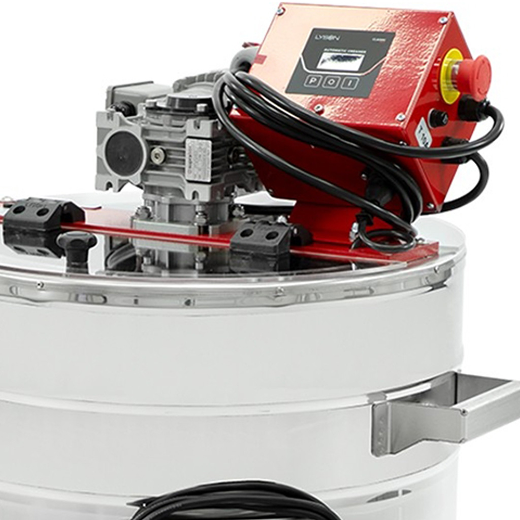 Mézpasztőröző berendezés fűtéssel Lysoń 400 V, 50 l - automata